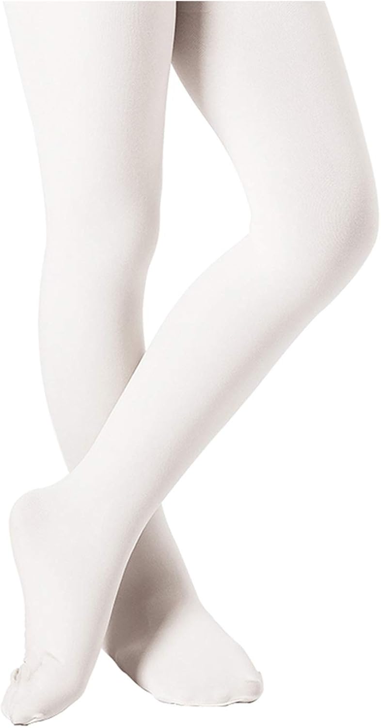 DIPUG Ballet Tights for Girls Dance Tights Toddler Pink Ballet Tights Girls Thick Soft Footed Kids Ballet Tights: Clothing