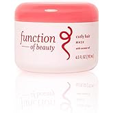 Function of Beauty Hair Mask for Curly Hair - Sulfate-Free Deep Conditioning Hair Mask for Smooth Natural Curls & Bounce - Hydrating & Moisturizing with Coconut Oil - Dry & Dull Hair Care Products
