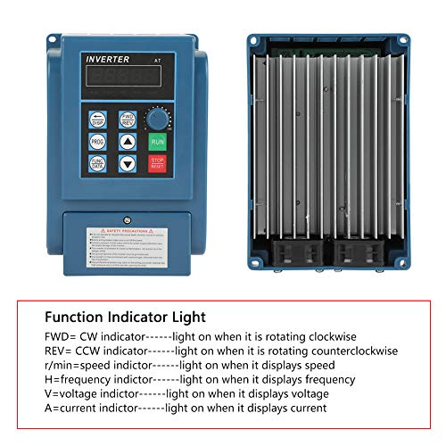 1Pcs Variable Adjustable-Frequency Drive VFD Speed Inverter Controller for 3-Phase 4kW AC Motor 380VAC