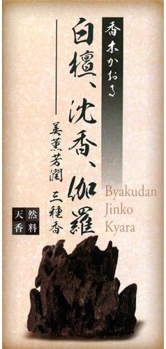 Baikun-do Bikun-hojun 3 Scents Assorted, Sandalwood, Agarwood, Agilawood