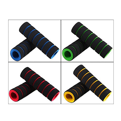 image for Clearance！！！Glumes 1 Pairs Bike Handlebar Grips, Non-Slip-Sponge