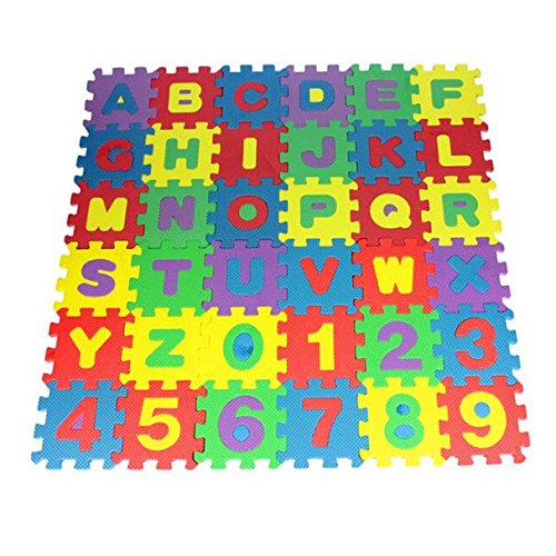 36Pcs Baby Child Number Alphabet Puzzle Foam Maths Educational Toy Gift