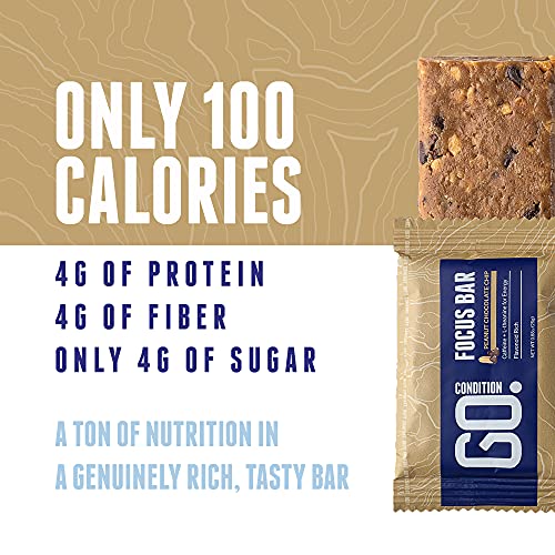 Caffeine Energy Bars Go Condition Focus Bars 12 Pack Coffee