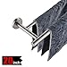 JQK Double Bath Towel Bar, 20.5 Inch 304 Stainless Steel Thicken 0.8mm Towel Rack Bathroom, Towel Holder Brushed Finished Wall Mount, Useable Length 18 Inch, TB100L18-BN
