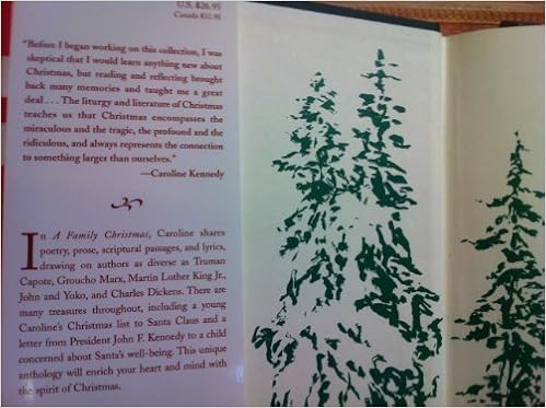 A Family Christmas Hardcover Caroline Kennedy Amazon Com Books