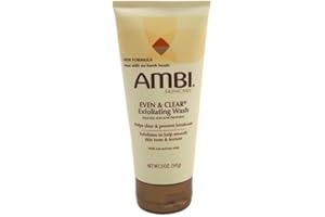 Ambi Even & Clear Exfoliating Wash 5 Ounce (145ml) (3 Pack)