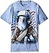 The Mountain Men's the Combat Stryker Adult T-Shirt, Blue, Large