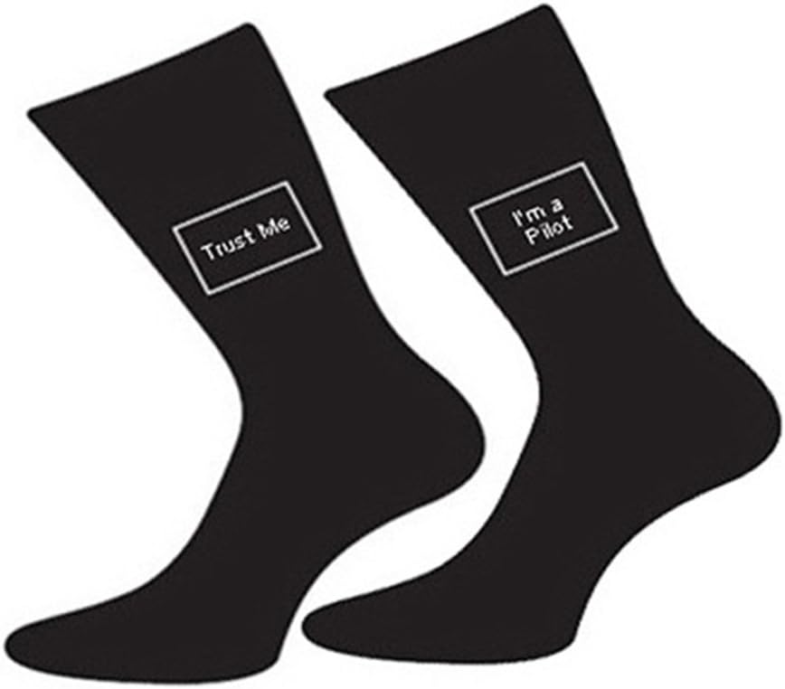 Trust me I'm a Pilot Cotton Rich Socks