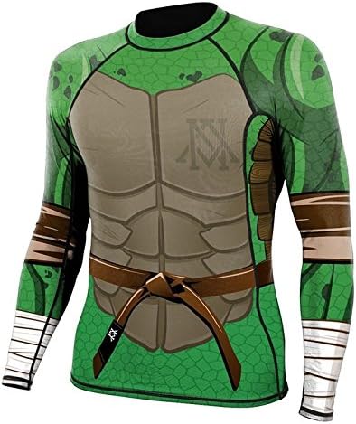 Newaza Turtleguard Ranked Rashguard - Brown