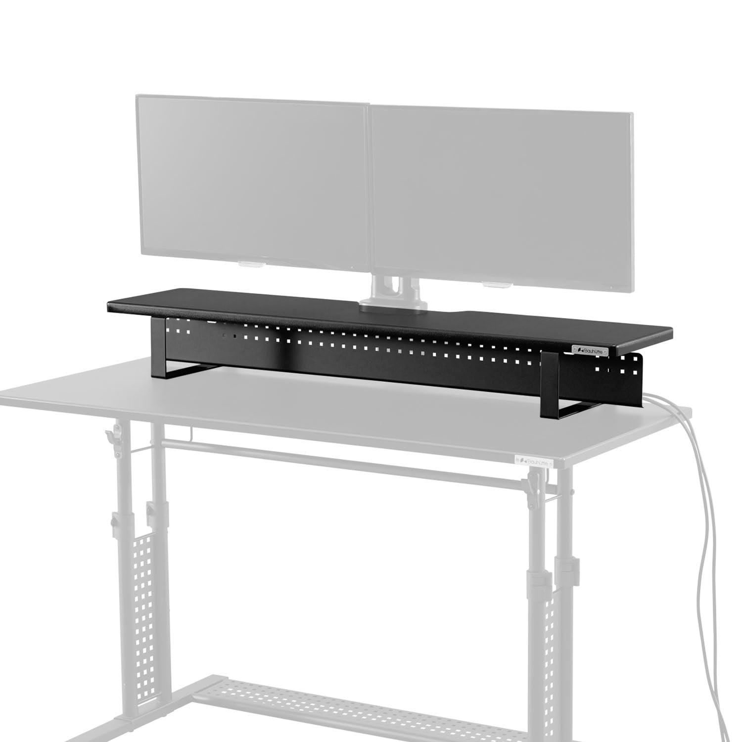 Mua Bauhutte BHS1100MSBK Wide Monitor Stand, Hide Wiring, Monitor Arm