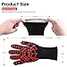 Extreme Heat Resistant Gloves, 932°F BBQ Accessories Fireproof Oven Mitts Cut Resistant for Grilling, Welding, Cutting, Baking