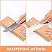 SSHERO Professional Leather Strop Kit （Two Knife Stropping Leather）with 5 oz Polishing Compound- Honing Strop for Sharpening Knives, Straight Razor, Wood Carving Chisels