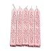 Classic Cord Wick Vintage Sealing Wax Stamp Stick Initial Letter Wedding, Pack of 5, Pink