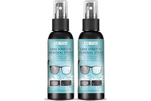 RAKTOV Lens Scratch Removal Spray, Scratch Remover for Sunglasses, Lens Scratch Remover, Glasses Lens Cleaning Spray for Sunglasses Screen Cleaning Tool- 2PCS-c3