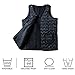 Vinmori 2018 Electric Heated Vest Washable Size Adjustable (Battery Not Included)