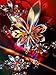 DIY 5D Diamond Painting, Staron Full Drill DIY Diamond Embroidery Rhinestone Painting Cross Stitch Kit Wall Art Decor 5D Diamond Painting by Number Kits Home Decor, Mandala (Colorful Flowers)