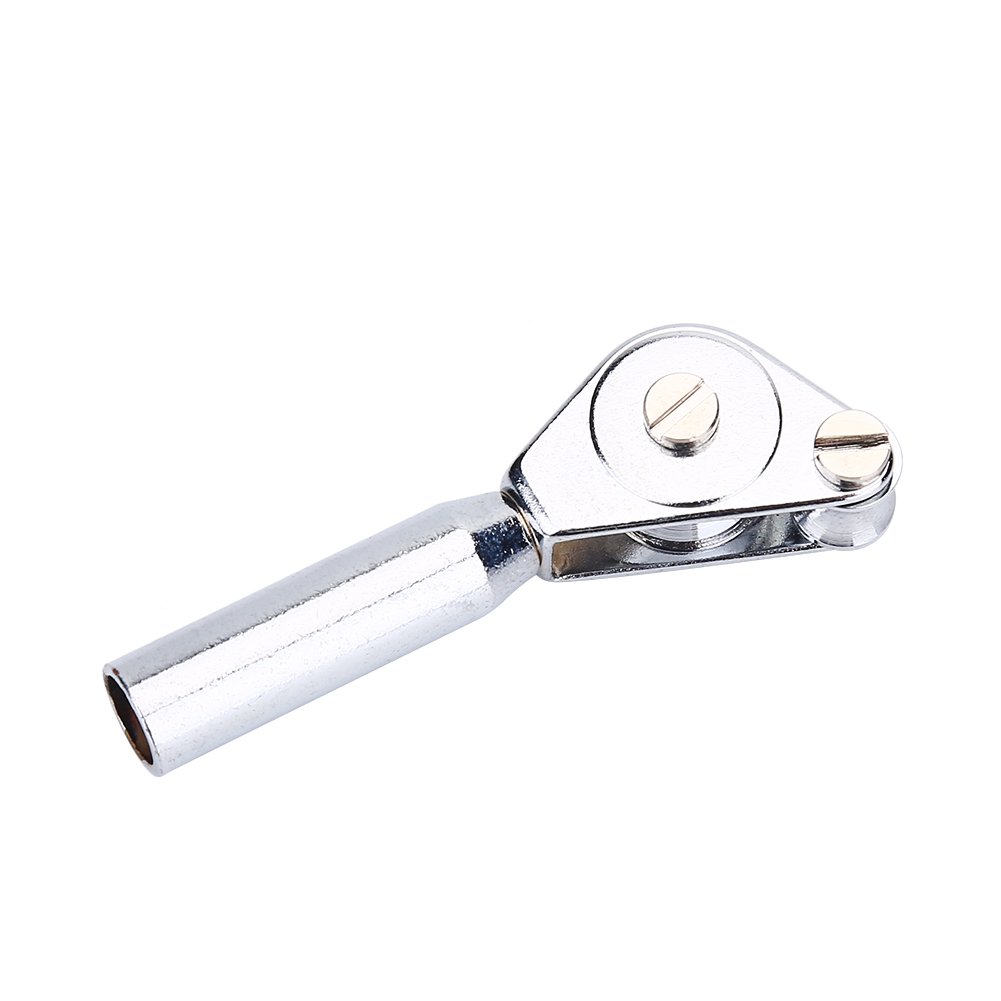 BTER Boat Fishing Rod Tip Guide, Stainless Steel Roller Rod Tip Guide, Silver Sea Boat Use for Fishing Rod(6#)