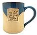 Beach Days Flip Flops Tall Ceramic Pottery Style Coffee Mug, 16 oz