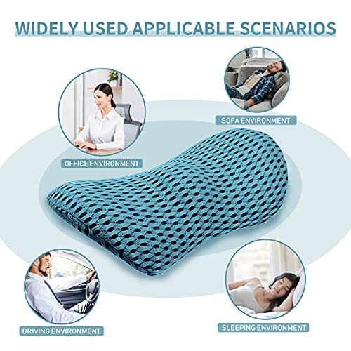 kasney Lumbar Support Pillow Ergonomic Memory Foam Lumbar Pillow
