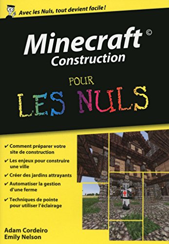Minecraft Construction Poche Pour les Nuls (French Edition) by Adam CORDEIRO