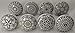 Zoya's 10 Mixed Grey Shabby Chic Ceramic Cupboard Knobs Drawer Pull Kitchen K-203A