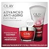 Olay Regenerist Advanced Anti-Aging Pore Scrub Cleanser (5.0 Oz) and Micro-Sculpting Face Moisturizer Cream (1.7 Oz…