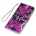 Galaxy J7 2017 Case,YOKIRIN Printed Wrist Strap Flip Kickstand PU Leather Wallet Cover with ID&Credit Card Pockets Ultra-Strong Magnetic Closure Skin for Samsung Galaxy J7 V 2017 / J7 Sky Pro