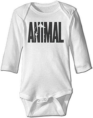 Animal Letter Print Stringer Bodybuilding Baby Onesies Infant Clothes