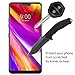 Orzero (2 Pack) Compatible for LG G7 ThinQ, G7 One, G7 Fit Tempered Glass Screen Protector, 2.5D Arc Edges 9 Hardness HD Anti-Scratch Full-Coverage (Lifetime Replacement)