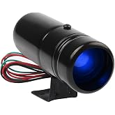 LKRXW Tacho Gauge Shift Light Car Adjustable Tachometer Shift Alarm Light | Blue Light Adjustable RPM Shift Light Universal Tacho Shift Warning Light 1000-11000 Rpm for 4 6 8 Cylinder Engines