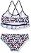Kanu Surf Girls' Jade Flounce Bikini Beach Sport 2-Piece Swimsuit