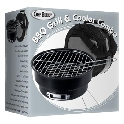 Chef Buddy Portable Grill and Cooler Combo