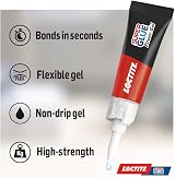 Loctite Gel Instant Super Glue 3x3g Clear All-Purpose for Multi-Material Repairs view 3