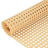 Upgraded Plastic Rattan Webbing, 23"x40" DIY