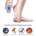 Heel Protectors, Heel Cups Sleeve, New Material, Heel Cushion, Great for Heel Pain, Heel Spur Cracked Heels, Heal Dry, Cracked Heels. (Gel Heel Pads)