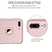 iPhone 7 Plus Case,MYRIANN Ultra Slim Full Body Coverage Protection Hard Case with Tempered Glass Screen Protector for iPhone 7 Plus(Rose Gold)