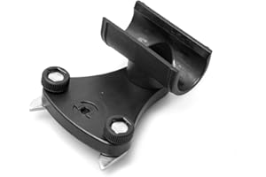 RAILBLAZA QuickGrip Kayak Paddle Holder Clip with Trackmount for Paddle Pole or Landing Net Storage