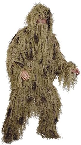 Kids Sniper Ghillie Suit Desert Camo S/M 02-9383 Hunting/Airsoft/Halloween
