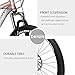 Max4out Mountain Bike 21 Speed 26 inch Shining SYS Double Disc Brake Suspension Fork Rear Suspension Anti-Slip Bikes Silverthumb 4