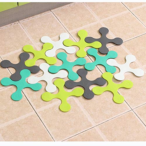 Nesee Non Slip Bathtub Stickers,Adhesive Decals with Bright Colors,Ideal Large Appliques for Your Family's Safety,Suit for Bath Tub,Stairs,Shower Room & Other Slippery Surfaces.