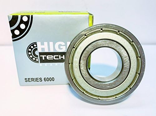 6203-2Z/C3 - Deep Groove Ball Bearing, High Tech Bearings, 17x40x12 mm, C3 Clearance, Metric, Steel Cage, Double Shielded