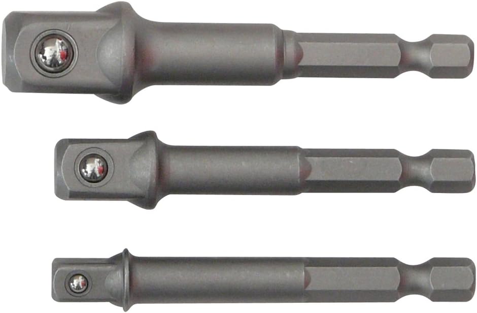 Famex 106803 Drill Chuck Adapter with Square Drive, 3 Piece Amazon.co