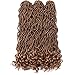 Wavy Goddess Crochet Synthetic Braiding Hairpieces with Curly Ends 20