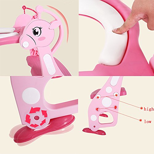 image for HPMM New Update Safety Potty Chair, Toddler Plastic Potty Training Toi