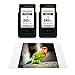GREENBOX Remanufactured Canon PG-245XL PG 245 245XL 245 XL Ink Cartridge (2 Black) Used in Canon PIXMA MG2520 MG2920 MG2922 MG2924 MG2420 MG2522 MG3022 MG2555 MX492 IP2820 TS302 TS202 TR4520