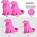 Z PLINRISE Puppy Desk Phone Stand Dog Shape Smartphone Holder for Free You Hands (Pink)
