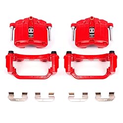 Power Stop Rear S4726 Pair of High-Temp Red Powder