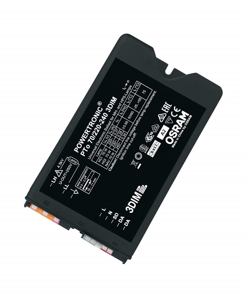 OSRAM Electronic Control Gears (ECG), POWERTRONIC Outdoor PTo, ECG, PTO 70/220-240 3DIM