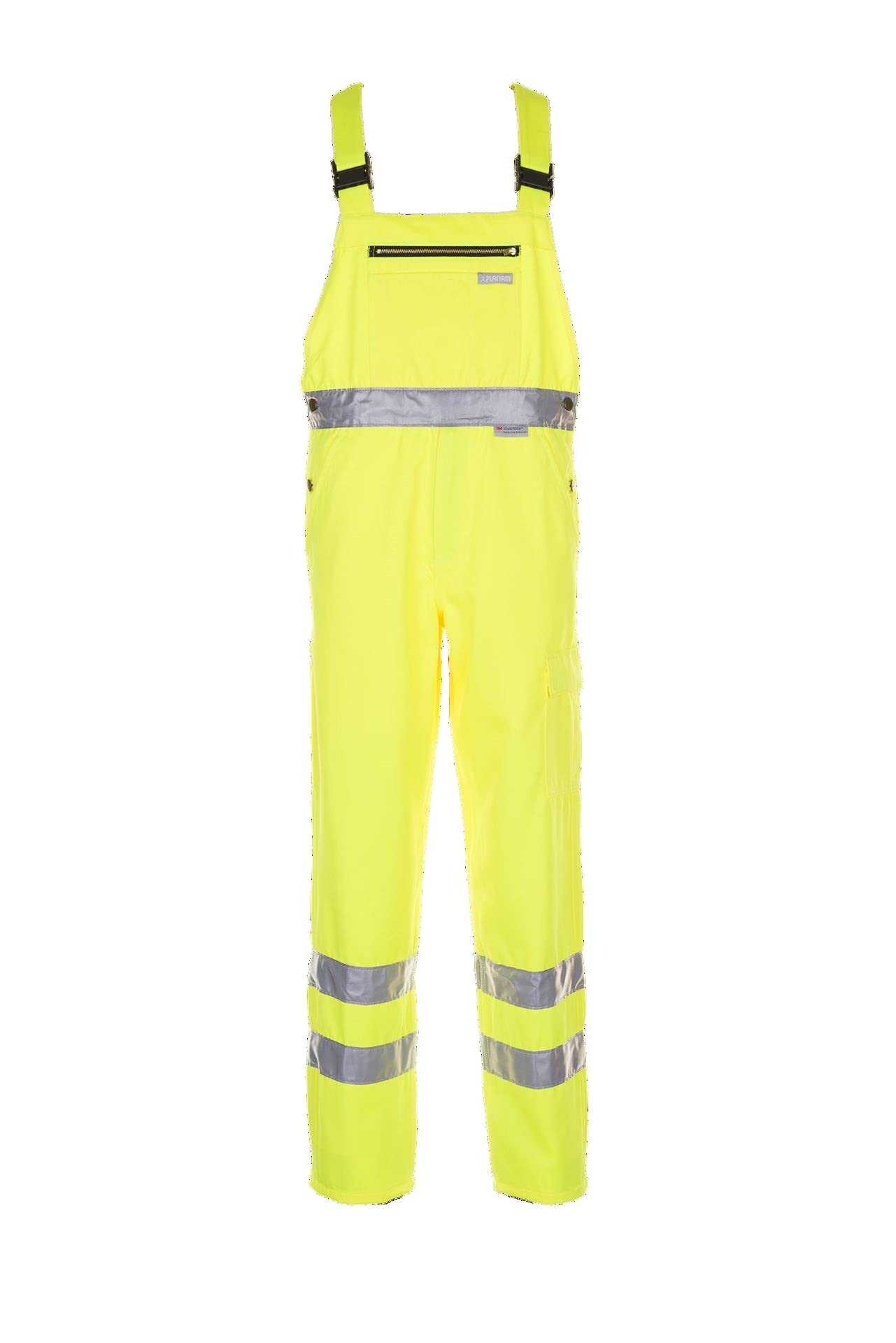 Planam 2022025 Size 25 "High Visible" Dungarees - Yellow
