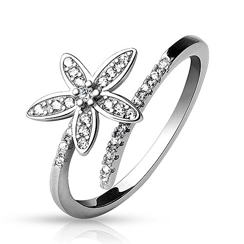 Sterling Silver Pave
